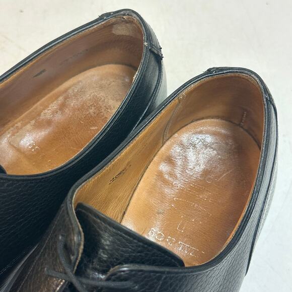 RESOLED Crockett & Jones x Brooks Bros Split Toe Derby Scotch Grain England 10 D